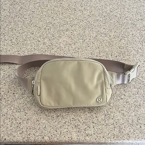 lululemon athletica Beige Belt Bag